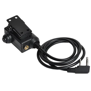 Военный адаптер OPSMEN Earmor M51 PTT для страйкбола, тактическая гарнитура PTT Kenwood, аксессуары для наушников, бесплатная доставка