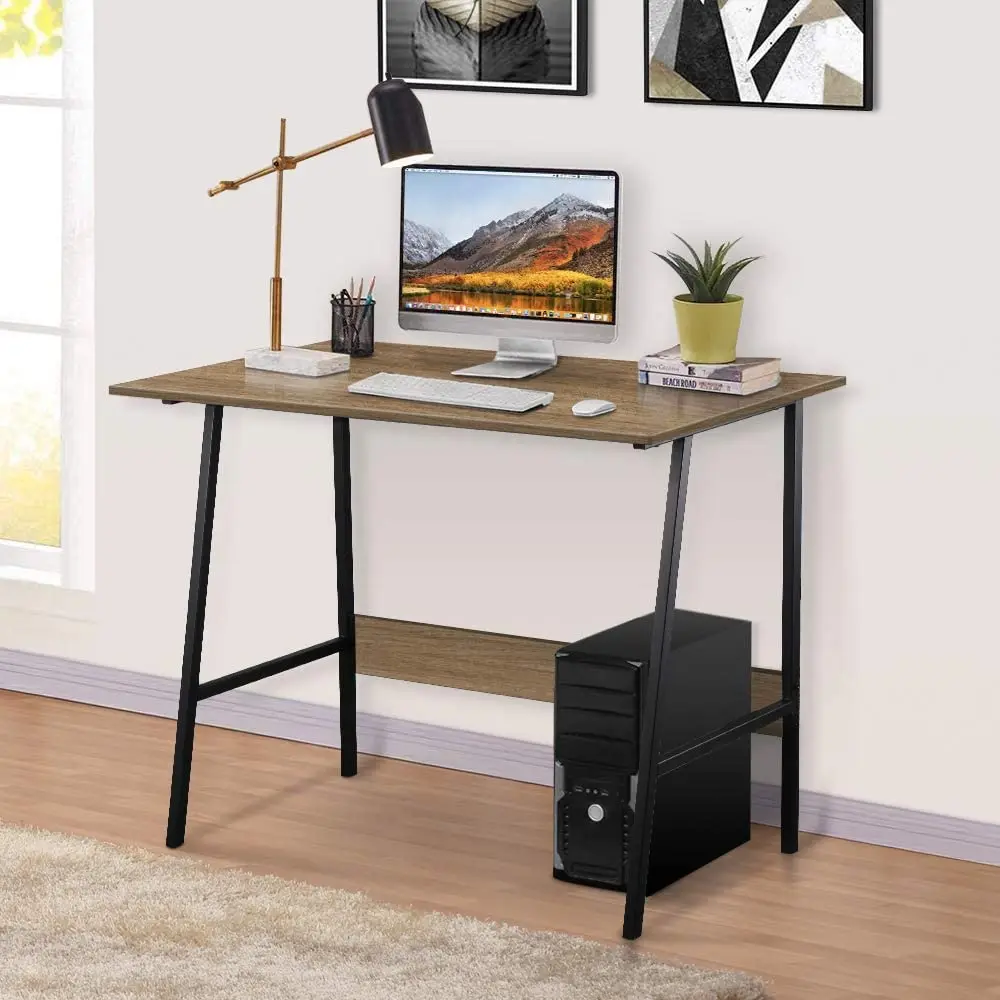 

Офис компьютерный стол для ноутбука Рабочий стол 39 "письменный стол в форме трапеции, Структура современный стол для студентов Гостиная меб...