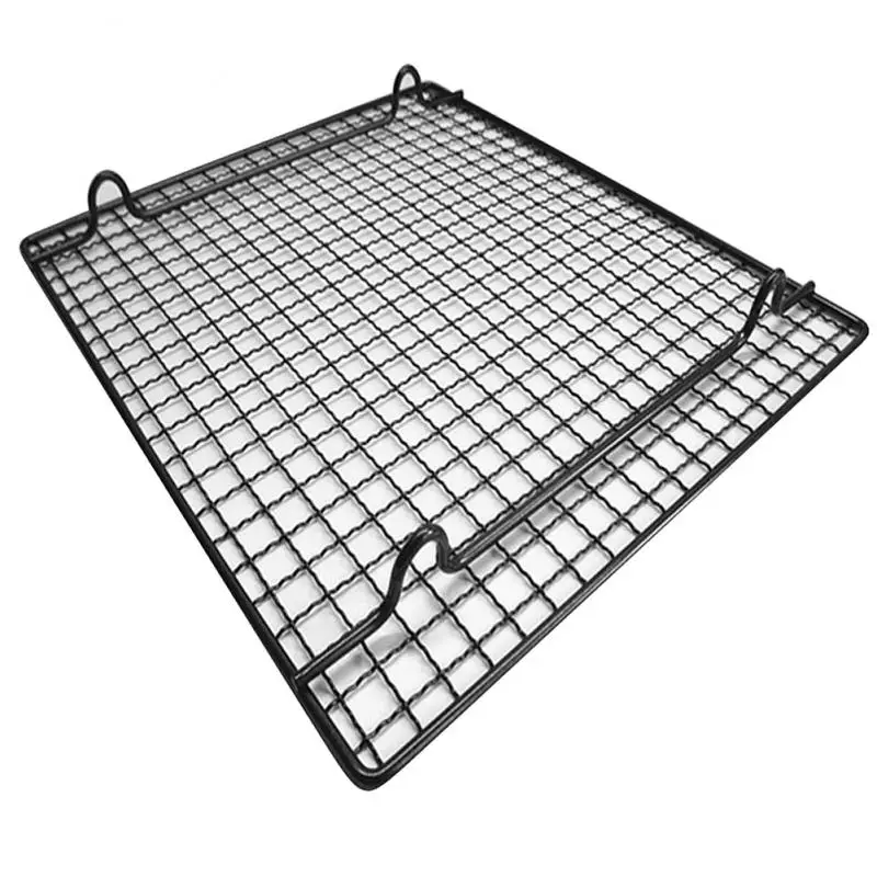 

Nonstick Metal Cake Cooling Rack Grid Net Baking Tray Cookies Biscuits Bread Drying Stand Cooler Holder Baking Tools