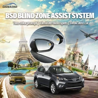 car bsd bsm bsa blind area spot warning drive mirror rear radar microwave detection system for toyota rav4 2009 2014