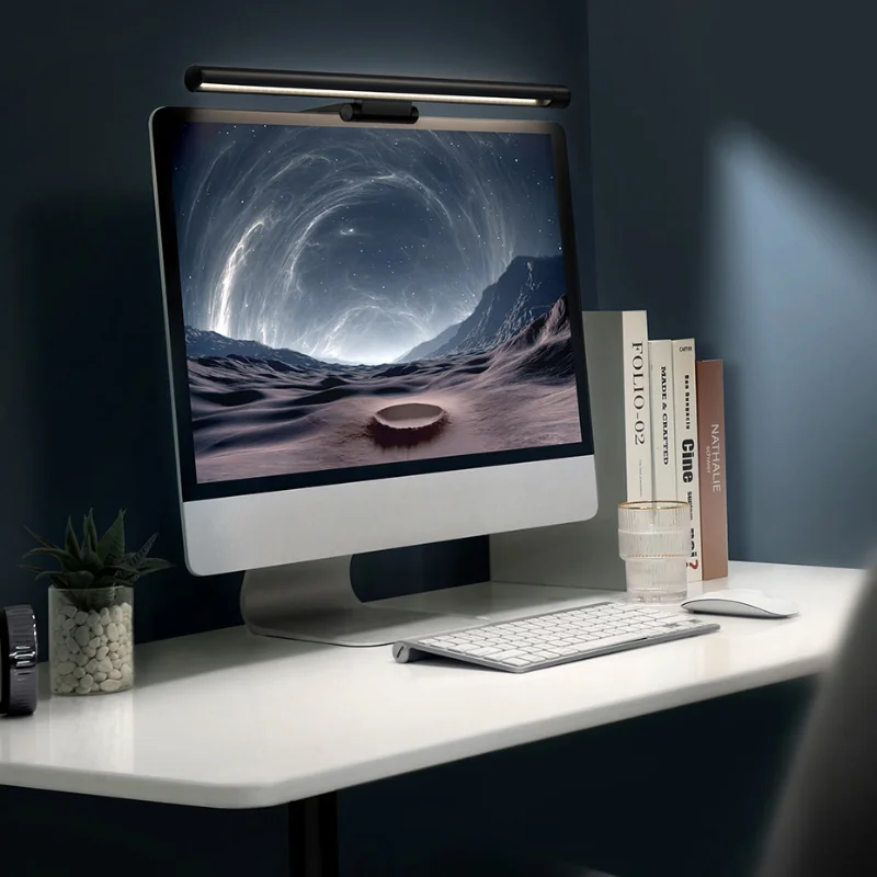 

Professional LED stepless dimming eye protection table lamp computer display screen hanging lamp reading USB power supply lamp