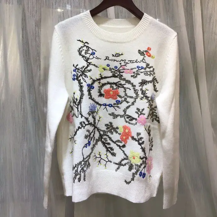 

Fashion Sweaters BK11349 2021 Runway Luxury famous Brand European Design party style women's Clothing