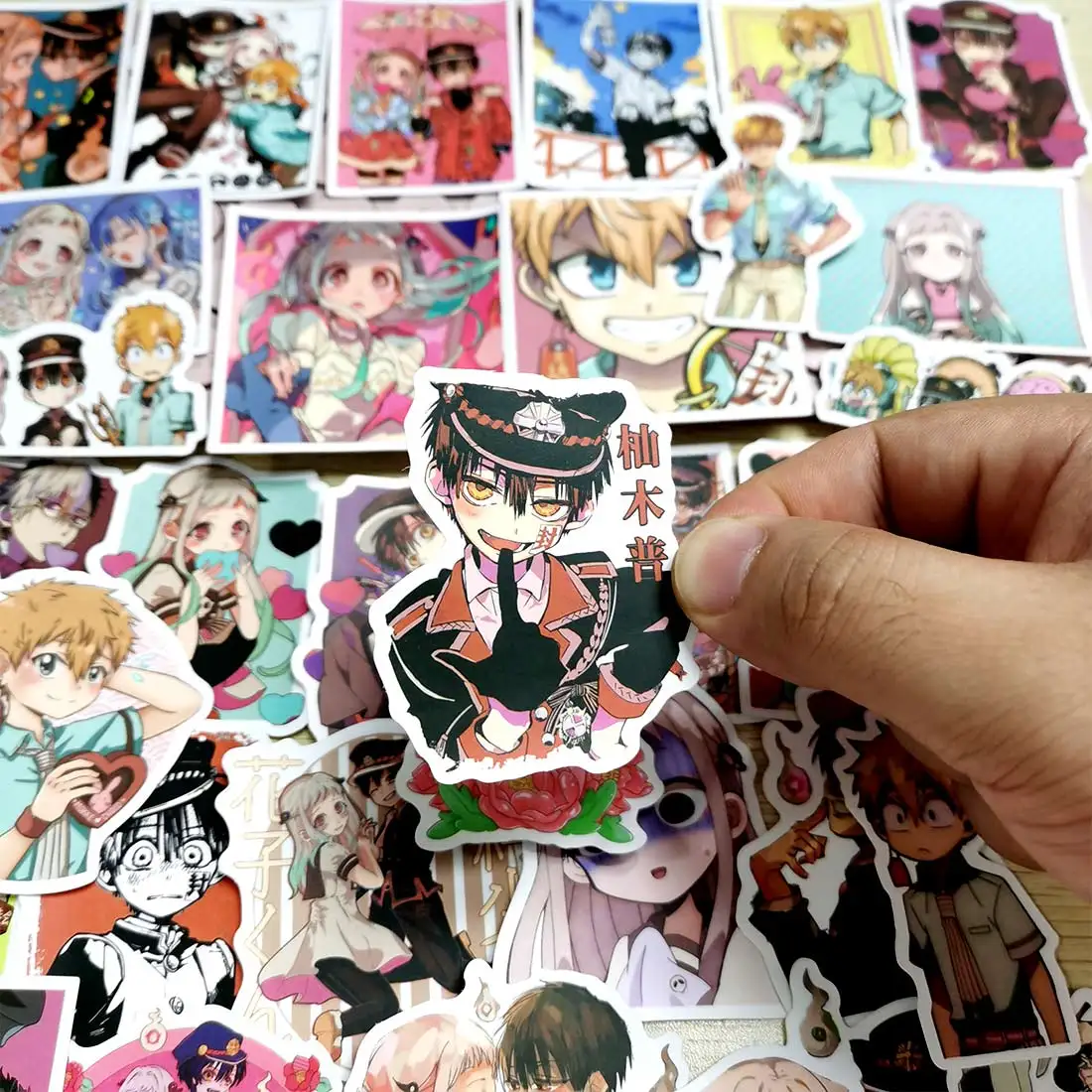 

50 шт. милые аниме туалетный призрак Ханако кавайные Мультяшные забавные комиксы для скрапбукинга блокнота канцелярские принадлежности для...