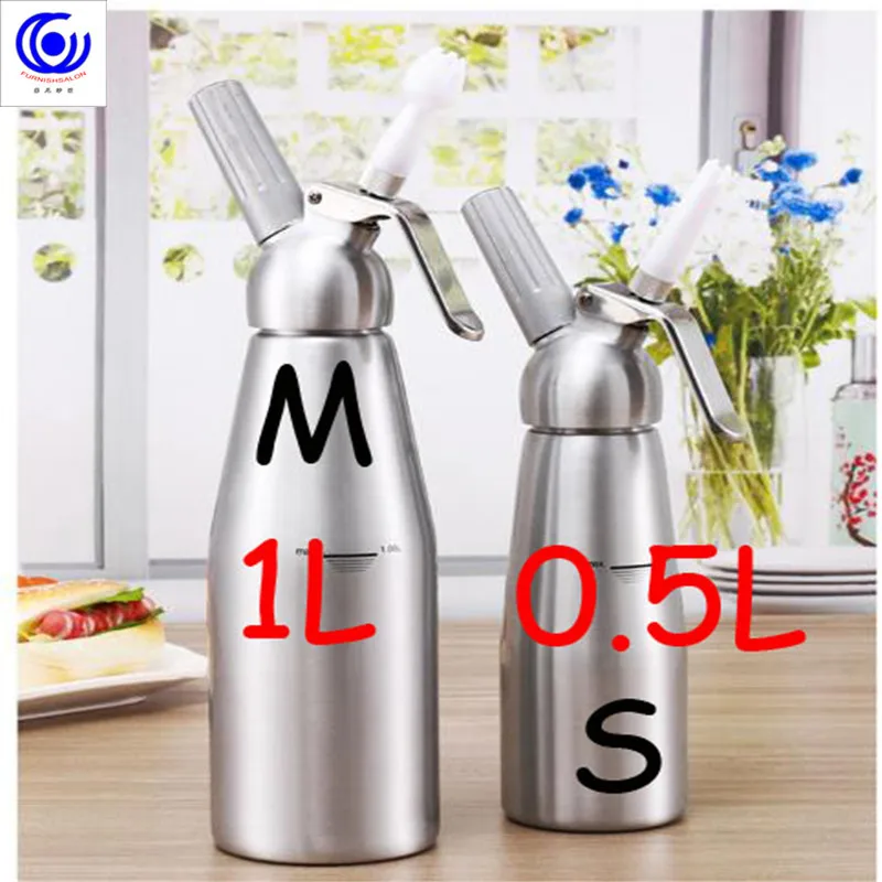 Алюминиевый пистолет для вспенивания крема диспенсер свежих цветов с