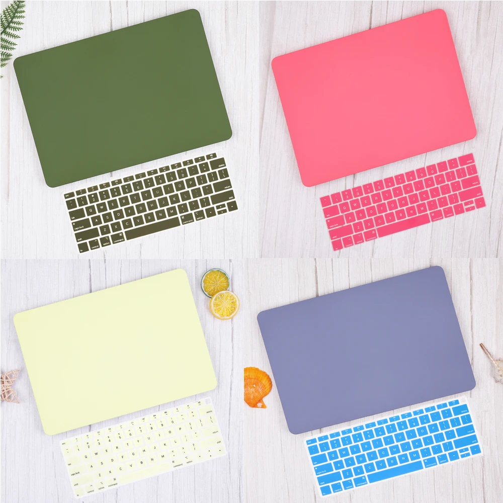 Новый чехол для ноутбука MacBook Air 13 дюймов Чехол 2018 2019 Pro retina 15 Touch bar A2159 матовая