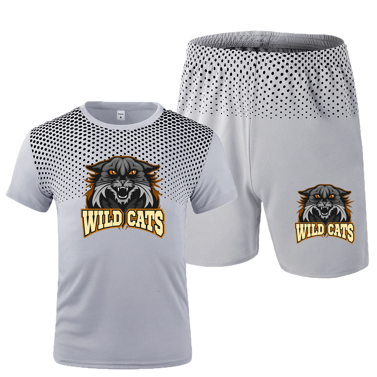 

New men's sports fitness clothes, leisure sports, fashion fitness clothes, quick-drying running, football running clothes