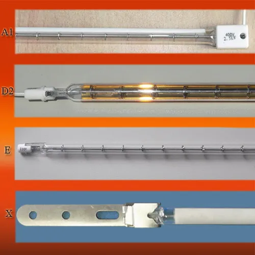 

Customized Shape Infrared carbon fiber quartz electric heating tube