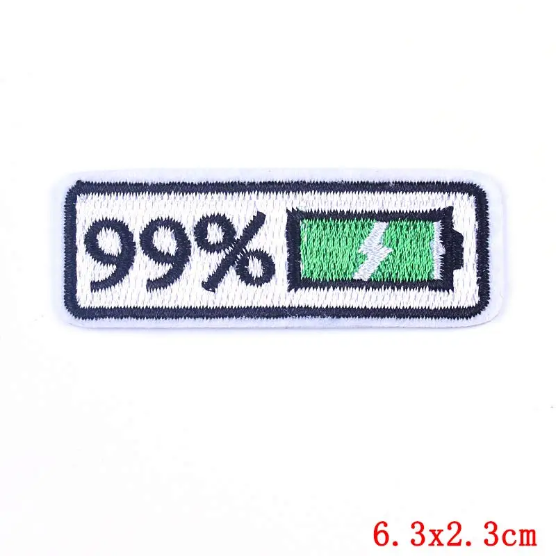 Мультяшные нашивки Prajna вышитые для одежды термоклейкие на одежду в стиле панк