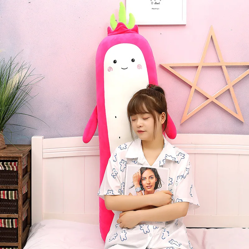 

80cm 110CM Long Plush Toy Soft Stuffed Fruit Doll Cute Plush Pillows
