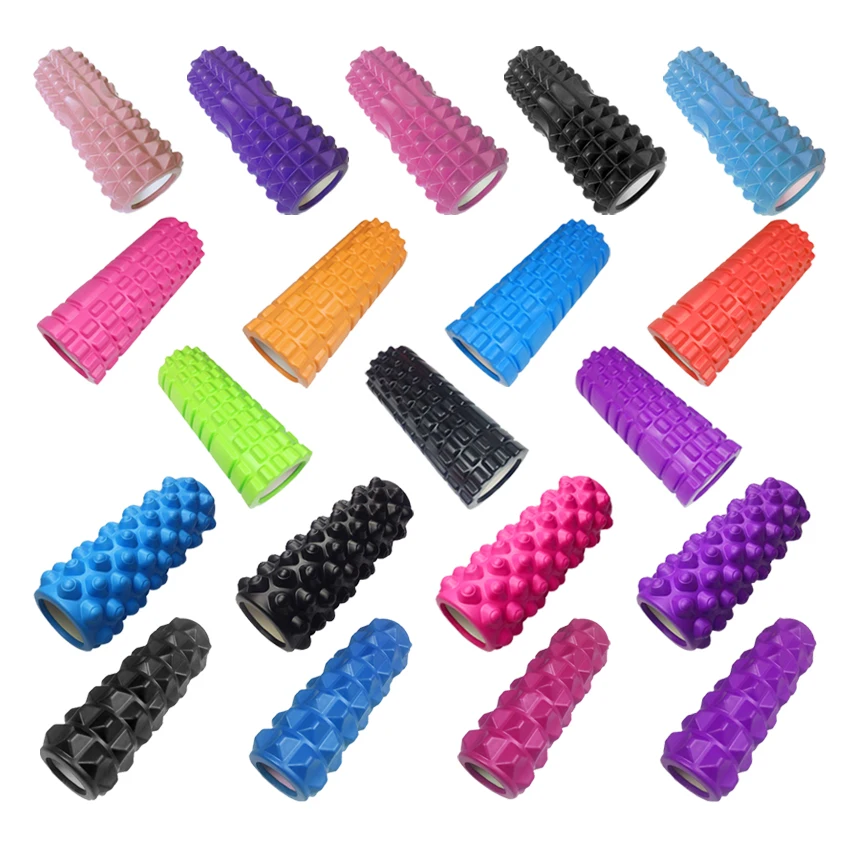 Ролик ROEGADYN для фитнеса черный ролик йоги из пены аксессуары и пеноматериала