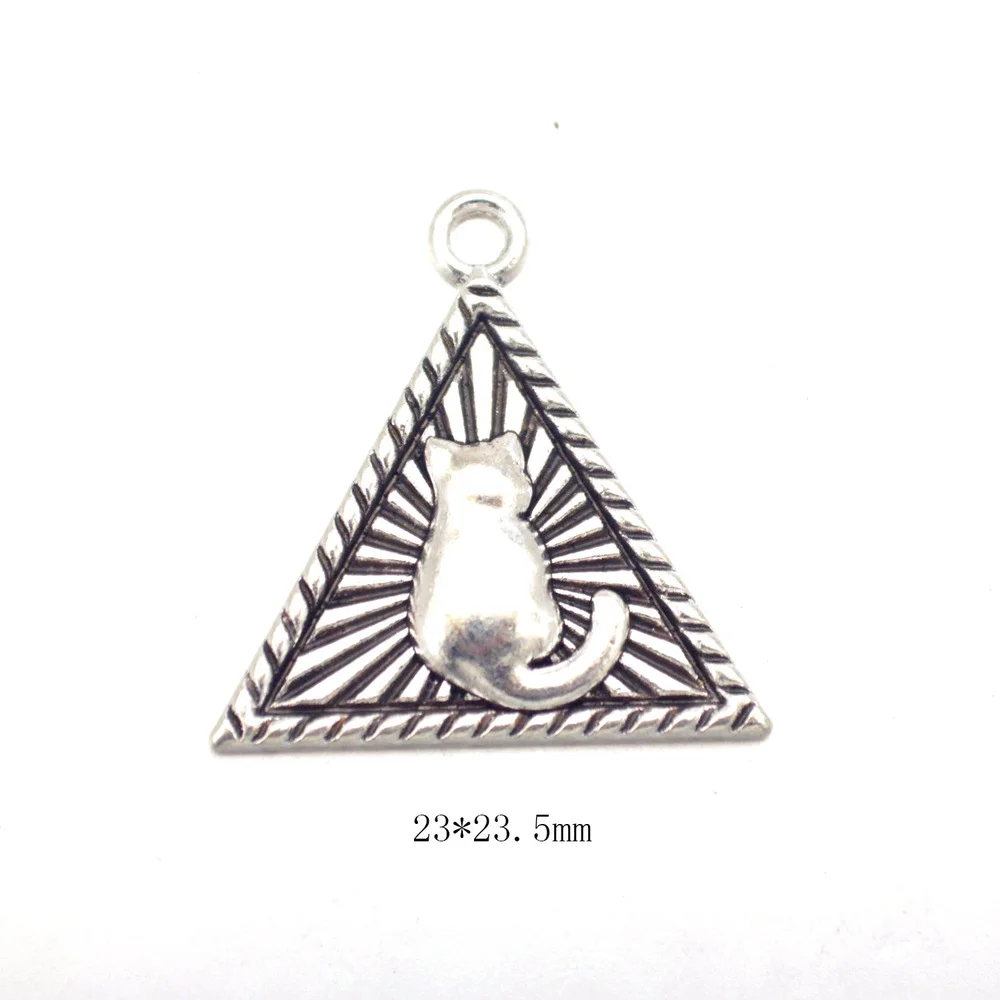 

Yamily 15 шт./подвеска в виде кошки из металлического сплава, сделай сам, изготовление подвесок, ювелирные изделия для брелоков, сережек, ожерели...