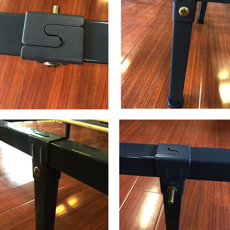 

Metal Adjustable Black Furniture Legs Feet Iron Tube Foot Leg Bed Chair Carbinet Table Leg 15-30cm Height 1/2pcs