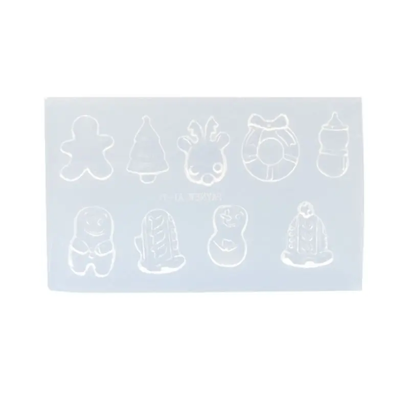 

2021 New DIY Nail Art Silicone Mold 3D Cat Rabbit Wing Square Resin Mold Jewelry Tools
