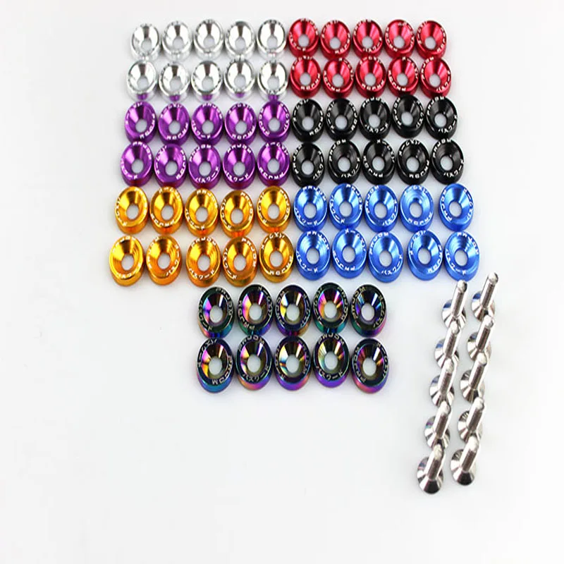 10 шт. автомобильные модифицированные магнитные шайбы для крыльев бампера