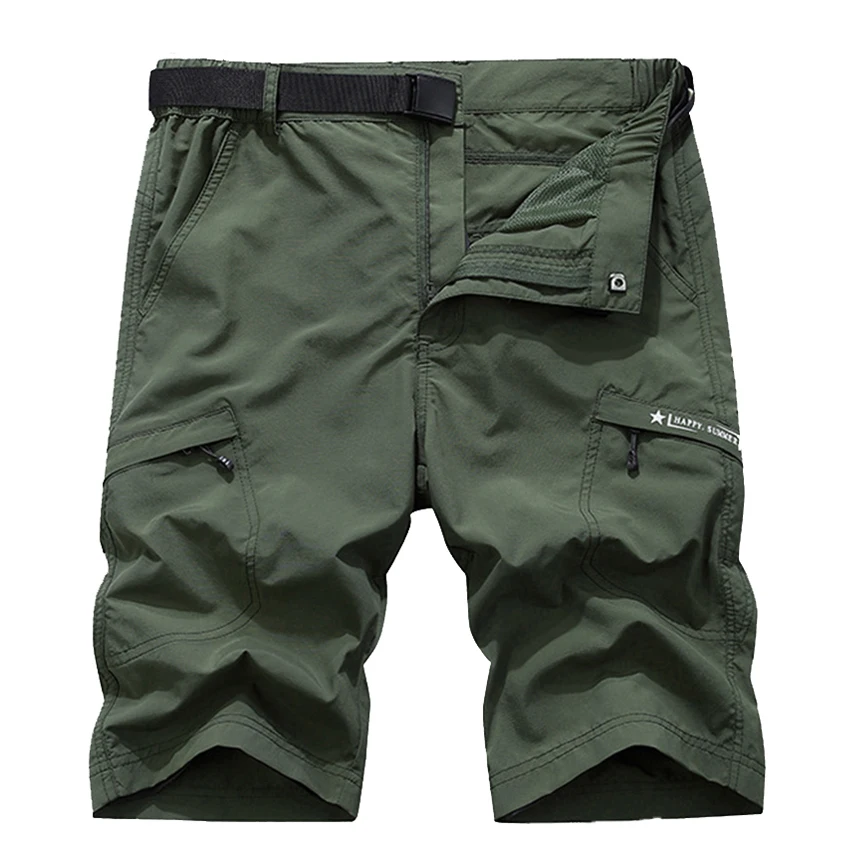 

Men's Casual Shorts Breathable Hygroscopic Multi-pocket Quick-drying Hiking Shorts Military Trekking Shorts Climbing