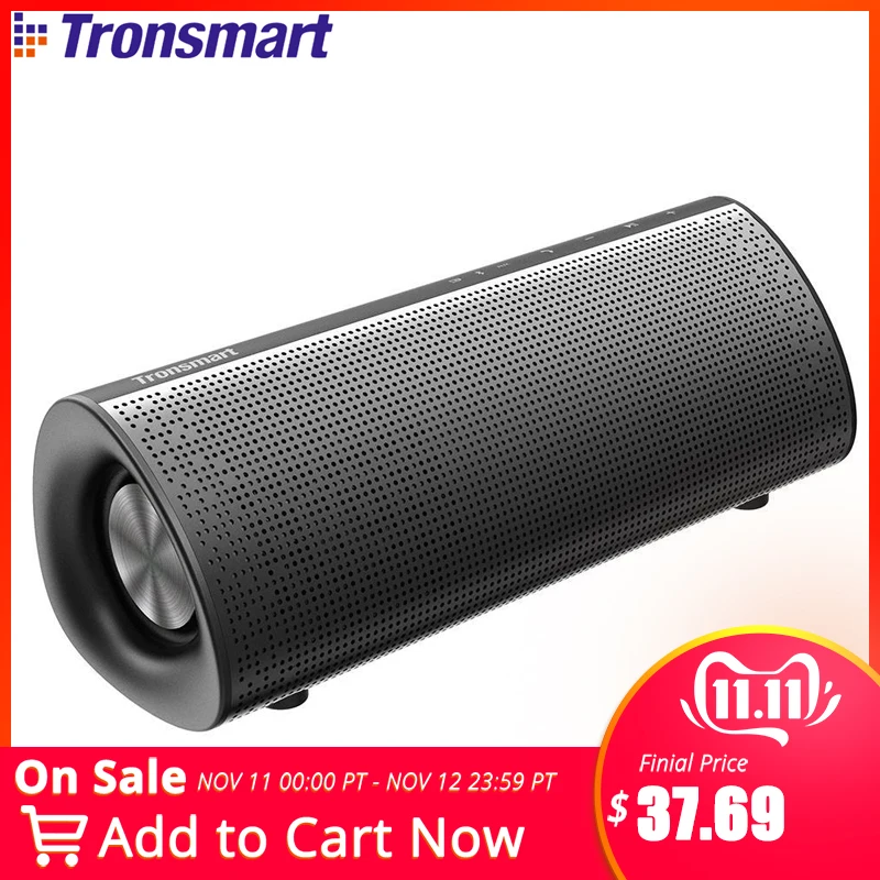 Tronsmart элемент Pixie Bluetooth динамик 20 Вт Саундбар портативный TWS двойной пассивный
