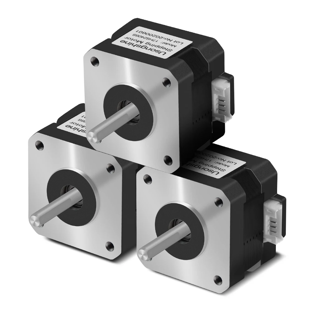 5 шт./лот шаговый двигатель Nema 17HS2408S 4-lead 17 42 Motor 42bygh 0.6A CE ROSH ISO CNC лазерные и