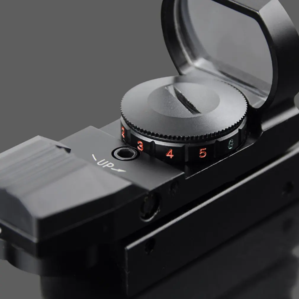 20 мм/11 мм прицел голографический тактический охотничий 1x22x33 Reflex Red Point зеленый