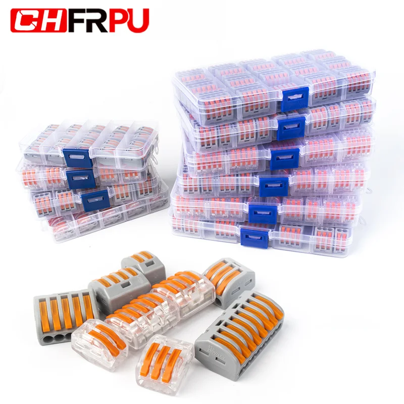 Универсальный Быстрый проводной Кабельный соединитель типа 222 компактная