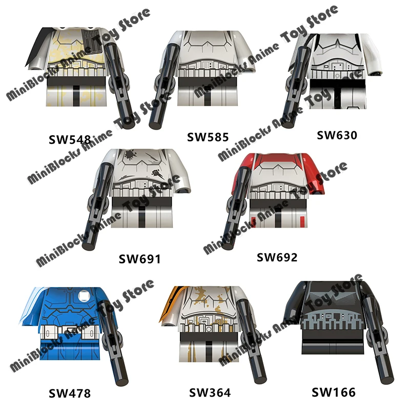 

Disney Movie SW585 SW692 SW548 Star Buliding Block Bricks Mini Action Figures Kid Educational Wars Assemb Toys Birthday Gifts