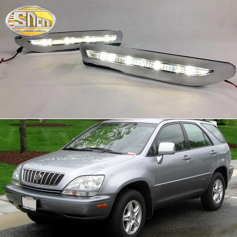 SNCN Светодиодный дневной ходовой светильник для Lexus RX300 RX330 RX350 1999 2000 автомобильные