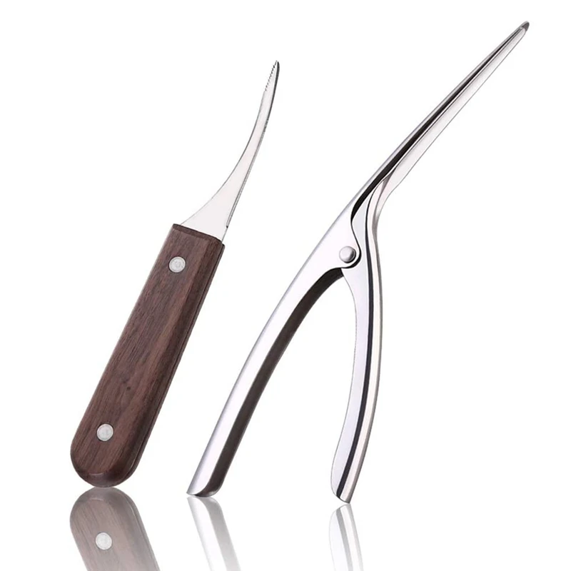 Креветки инструмент и нож для чистки креветок набор 2 Упаковка нержавеющая сталь