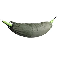 hot sale outdoor leisure portable cotton hammock camping fishing portable insulation cover hammocks ultralight swing