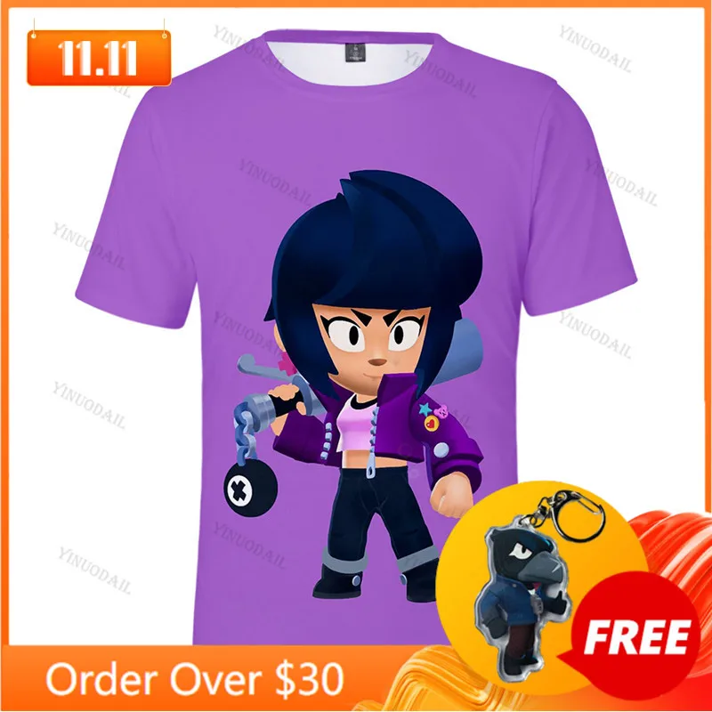 

Children's Wear Kids T-shirt Shooting Game 3d Shirt MAX Nita Boys Girls Harajuku Short Sleeve Tops Tshirt Teen Clothes