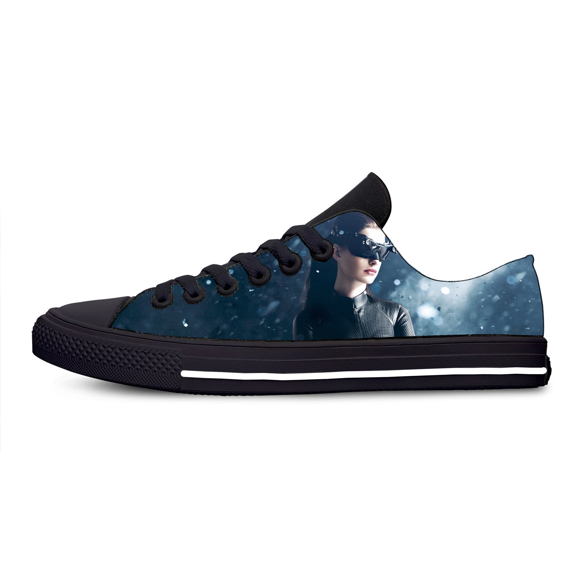 Женские Классические парусиновые туфли на плоской подошве сетчатые дышащие с