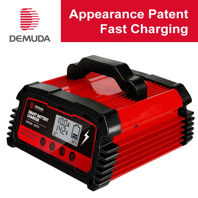 

High efficiency powerful SMART battery charger 12v/24v 5A 10A 20Amp for lead acid battery