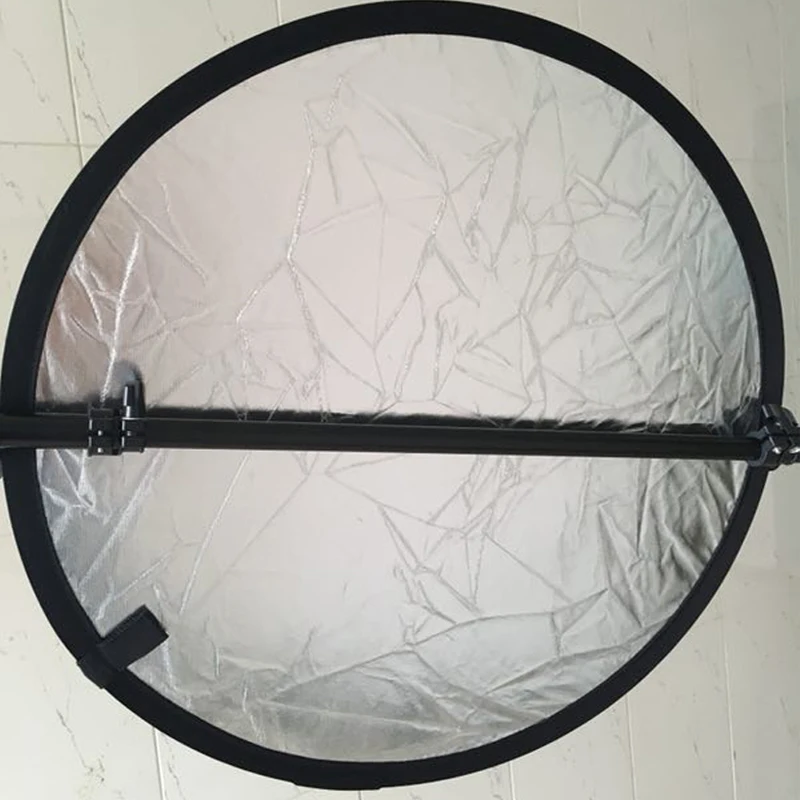 Круглый отражатель для фотостудии складной светоотражатель 2 в 1 23 дюйма 60 см