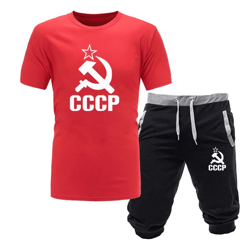 Спортивный костюм мужской Свитшот и штаны укороченная футболка шорты