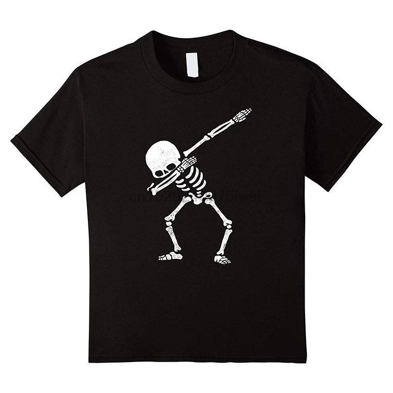 

Dobbing Skeleton Shirt Dob Hip Hop Skull Shirts
