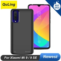 6500 mah for xiaomi mi 9 battery case mi 9 se phone stand mi9 cover smart power bank for xiaomi mi 9 se battery charger case