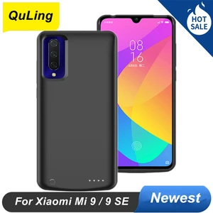 6500 mah for xiaomi mi 9 battery case mi 9 se phone stand mi9 cover smart power bank for xiaomi mi 9 se battery charger case free global shipping