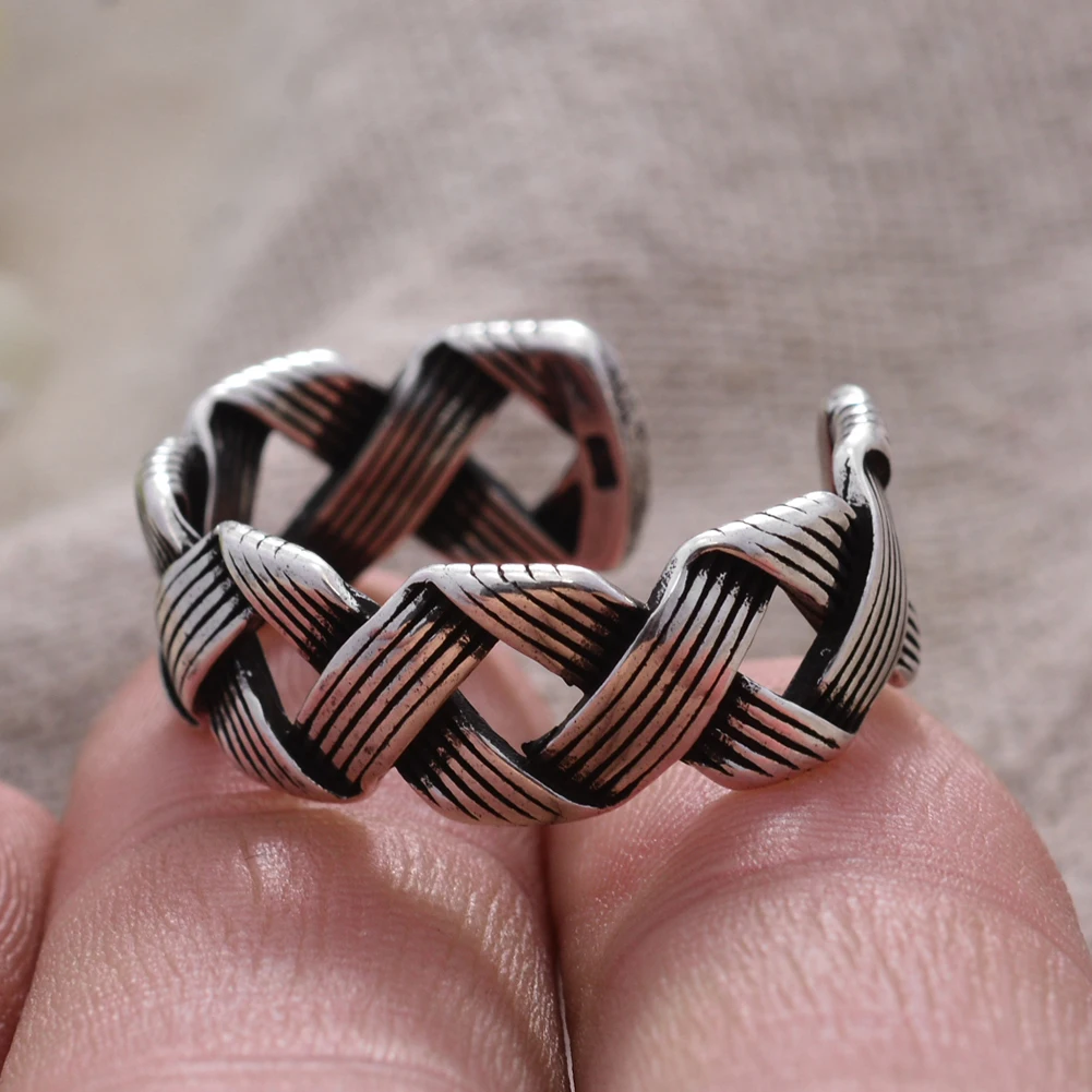 30% Silver Plated Customized Retro Cross Female Finger Rings Promotion New Year Gift No Fade | Украшения и аксессуары