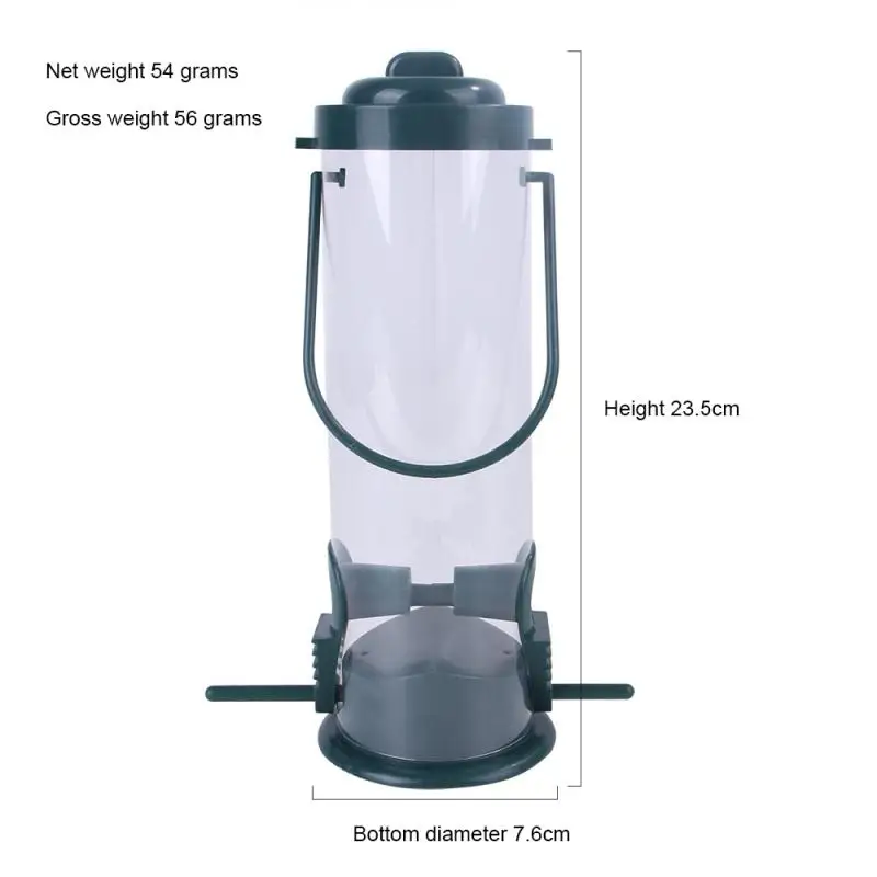 1 шт. висит диких птиц семян кормушка для кормления птицы инвентарь столовая