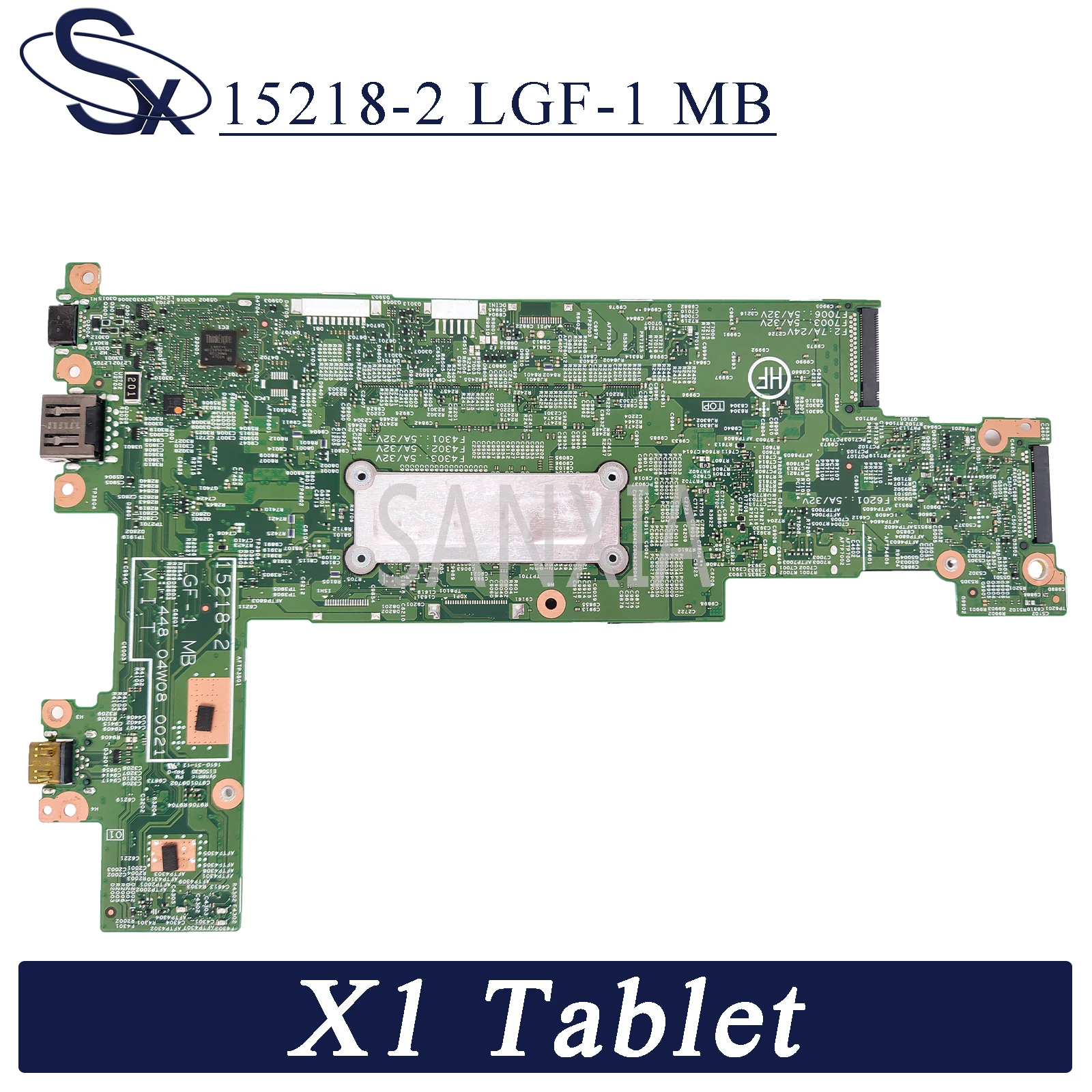 KEFU 15218-2 Laptop motherboard for Lenovo ThinkPad X1-Tablet original mainboard 8GB-RAM M7-6Y75 CPU | Компьютеры и офис