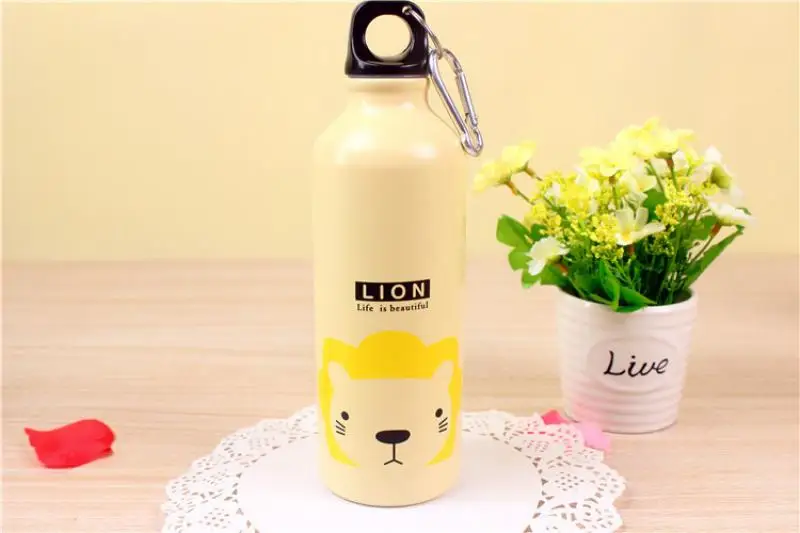 My Bottle 500 мл алюминиевая Спортивная бутылка портативная с крючком для альпинизма
