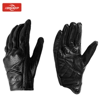 bsddp retro pursuit perforated real leather motorcycle gloves moto waterproof gloves motorcycle protective motocross gear