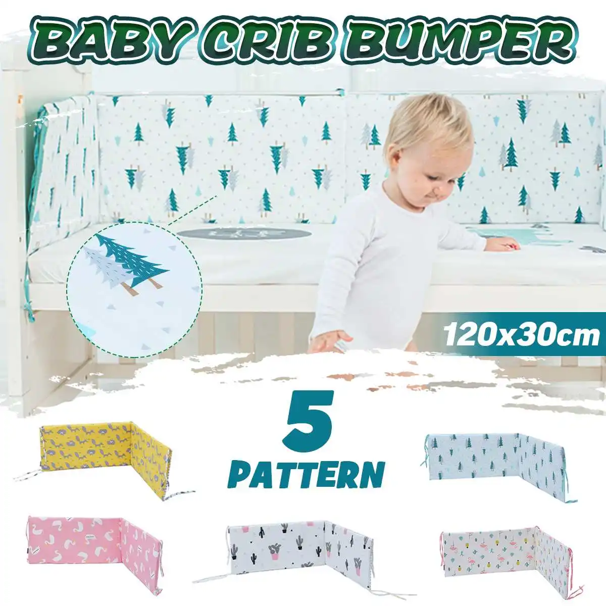 

Детская кроватка в скандинавском стиле со звездами, утолщенная сплошная детская кроватка-бампер, детская кроватка со звездами, подушки для новорожденных, декор для комнаты