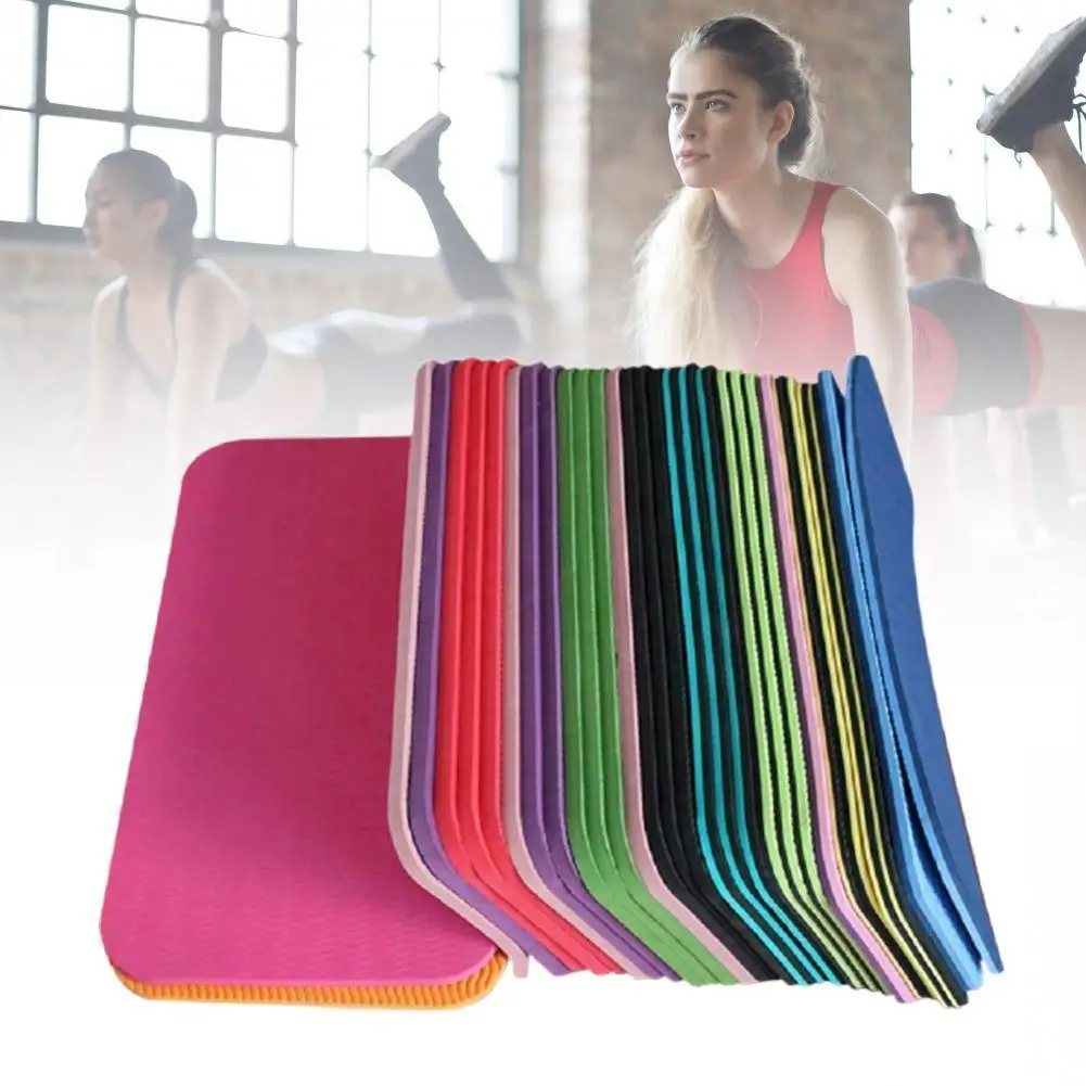 

Yoga Mat Knee Pad Elbow Cushion 6mm Fits Standard Mats Pain Free Joints Yoga Pilates Floor Yoga Knee Pad Praying Exercise