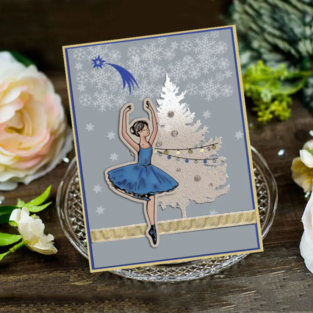 

Christmas Tree Metal Cutting Dies And Stamps for 2020 New Stencil DIY Scrapbooking Paper Cards Craft Making New Craft Decoration