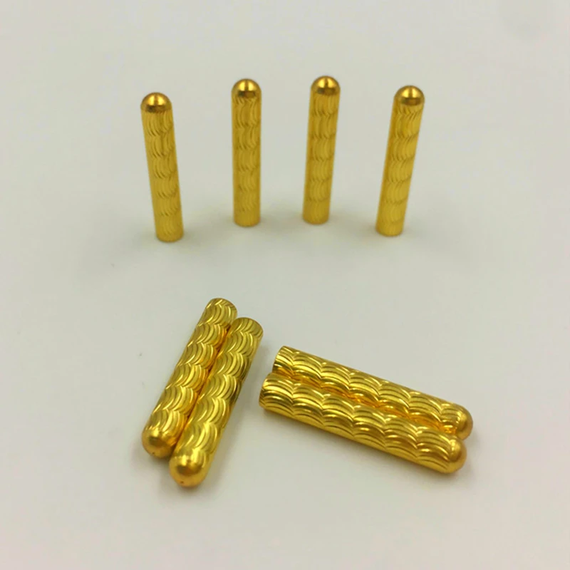 Coolstring 4mm*22mm 100Pcs/25sets End Of Shoestrings Hoodie Ropes Tips Highlight Sneaker Shoelaces Golden Black Metal Aglets