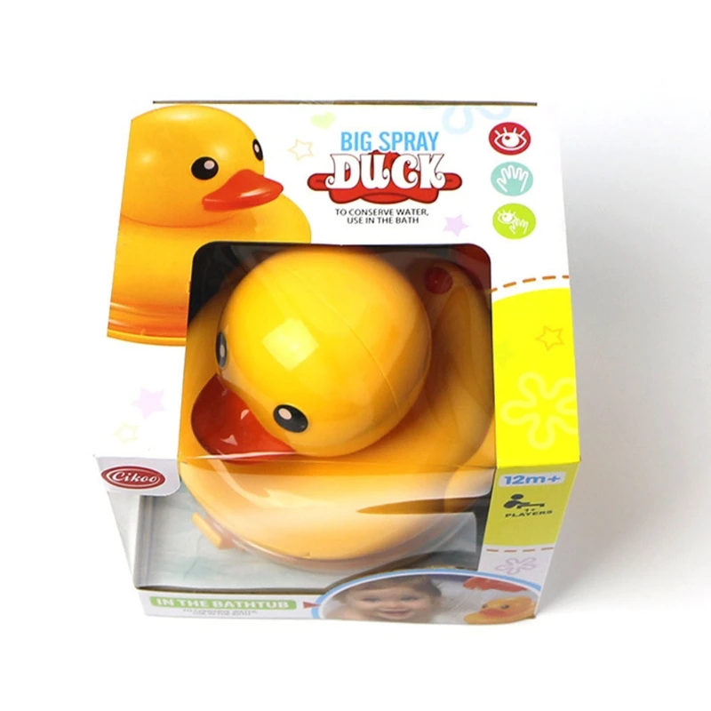 

Faucet Bathroom Baby Bathing Toy Duck Shape Watering Sprinkler for Water Afraid Kids Bathroom Bathing