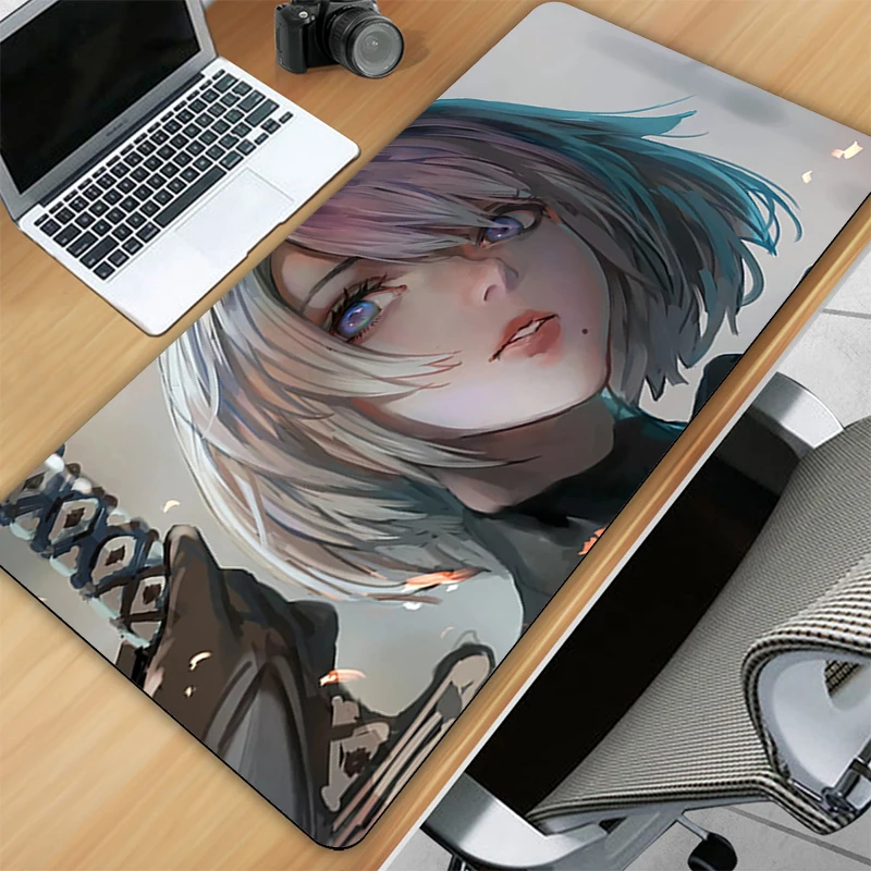

Mouse Mats Pad Nier Automata Gamer Pc Accessories Gaming Keyboard For Office Custom Varmilo Desk Setup Table Pads Anime Sexy 3d
