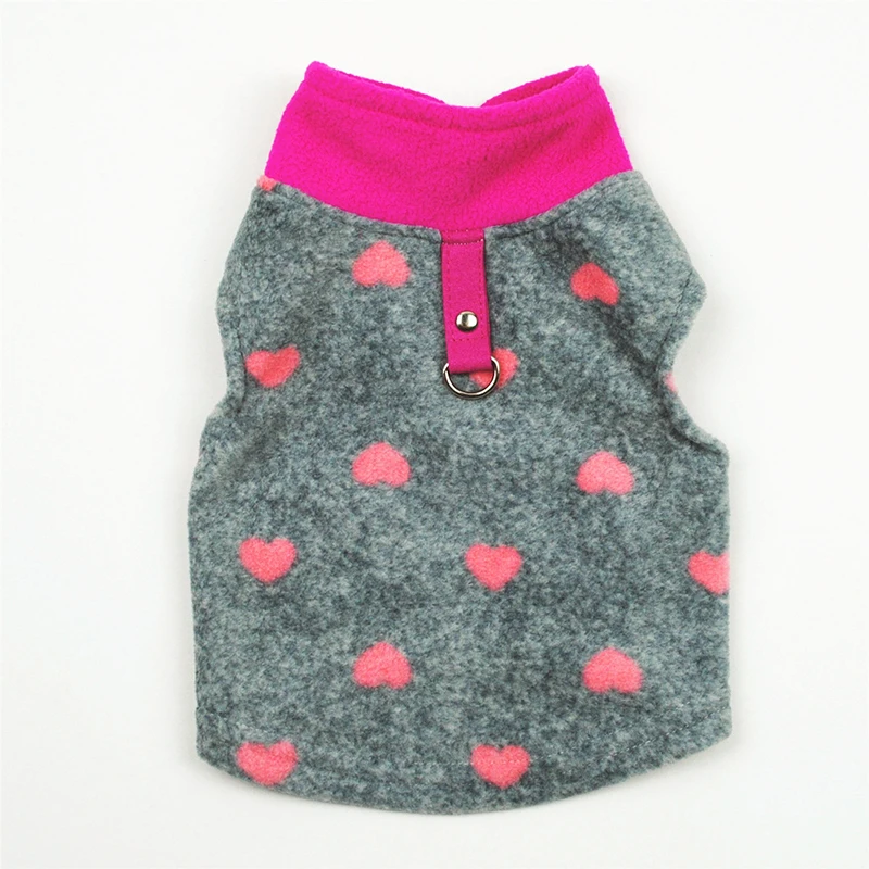 

Warm Fleece Dog Coat Winter Dog Clothes for French Bulldog Chihuahua Pet Puppy Clothes Small Dog Jacket Clothing for Dogs