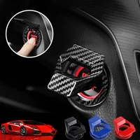 car engine start stop switch button cover decorative auto accessories push button sticky cover car interior car styling new