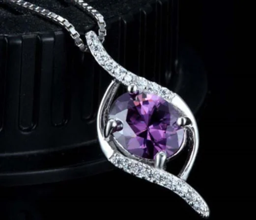 Свадебное жемчужное циркониевое ожерелье YGU69 из стерлингового серебра 925 пробы, серьги, браслет для влюбленных с кристаллами