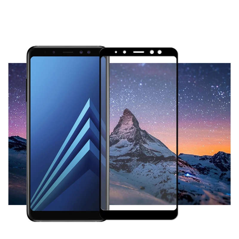 JGKK матовое закаленное стекло с защитой от отпечатков пальцев для Samsung Galaxy A5 A6 A7 A8